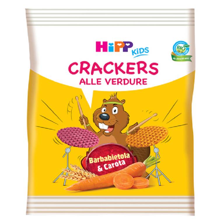 HIPP BIO CRACKERS VERDURE 25G