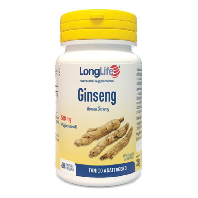 LONGLIFE GINSENG 5% 60CPS