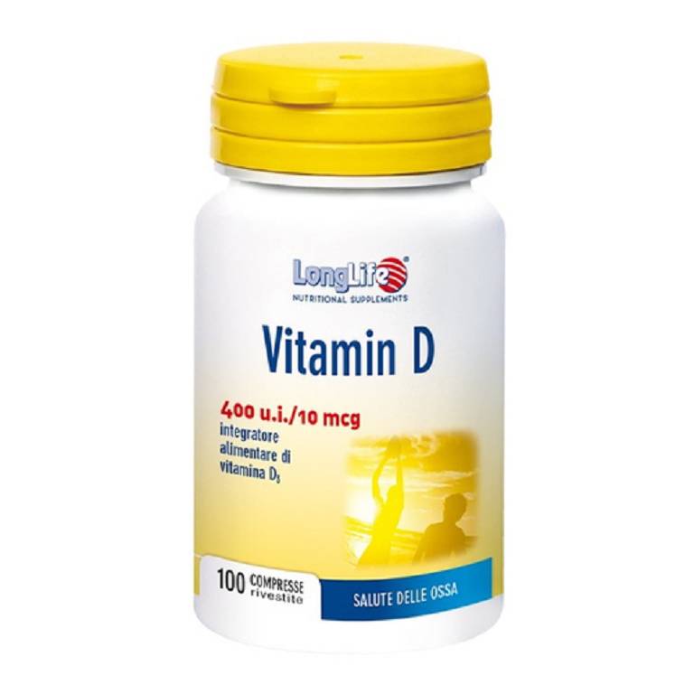 LONGLIFE VIT D3 400UI 100CPR