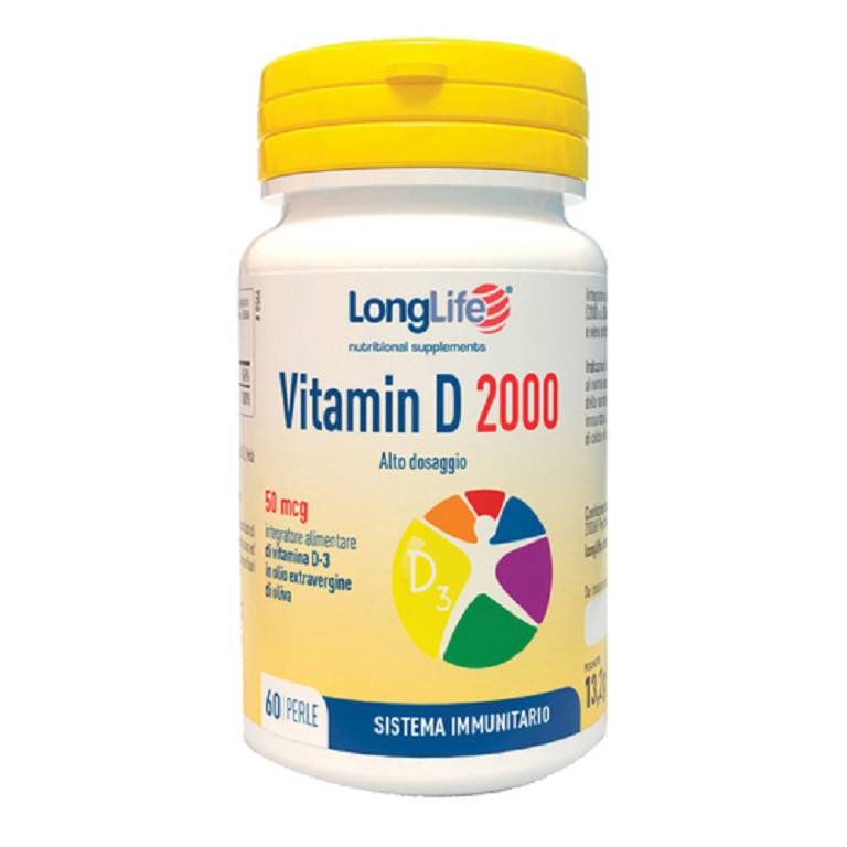 LONGLIFE VITAMIN D2000UI 60PRL