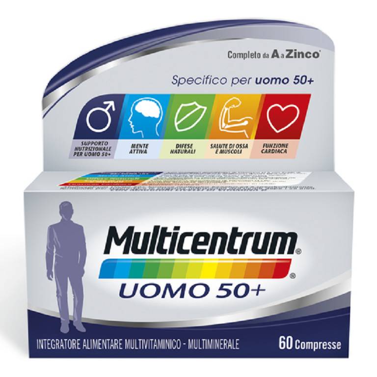 MULTICENTRUM UOMO 50+ 60CPR