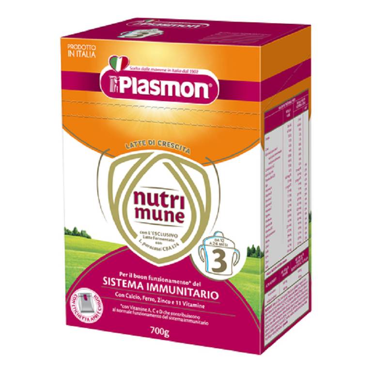 PLASMON NUTRIMUNE LTT ST3 700G